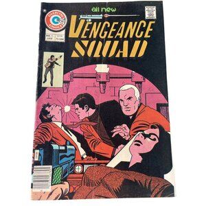 Charlton Comics Vengeance Squad Vol 2 #4 January 1976 Vintage Bagged Boarded